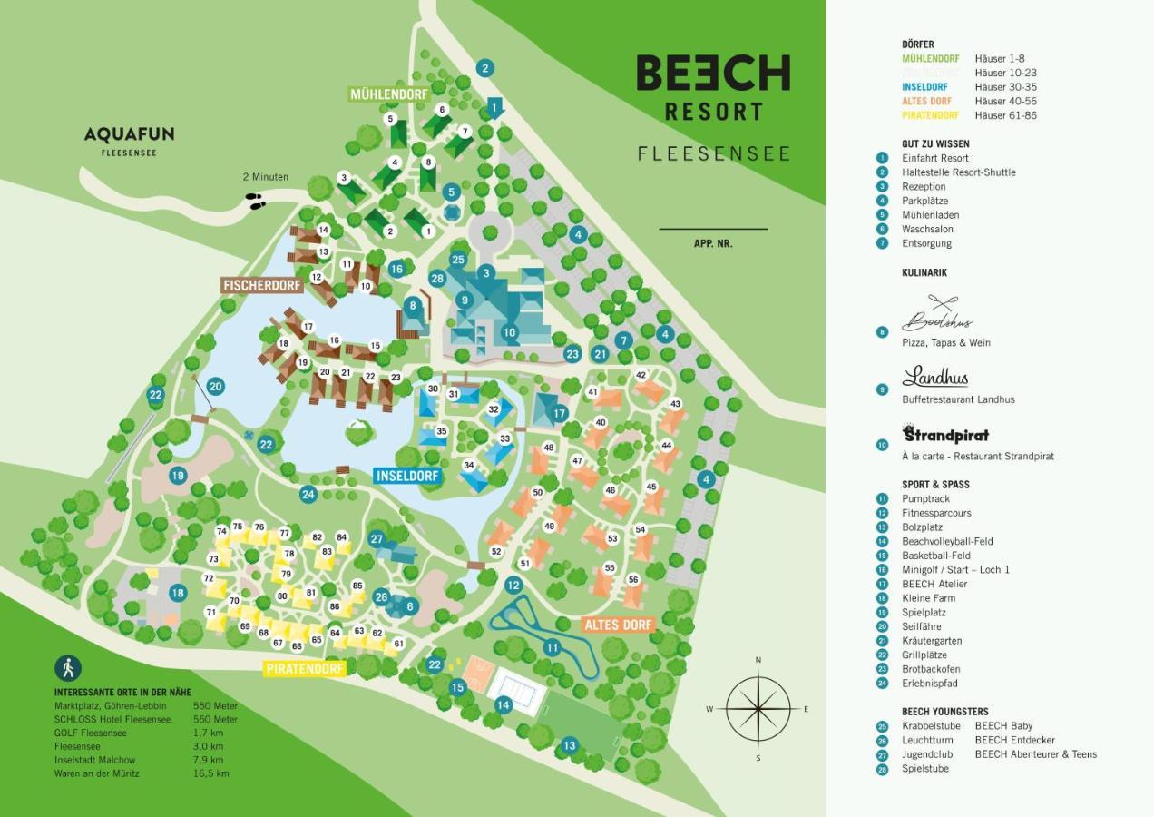 Beech Resort Fleesensee Göhren-Lebbin Esterno foto